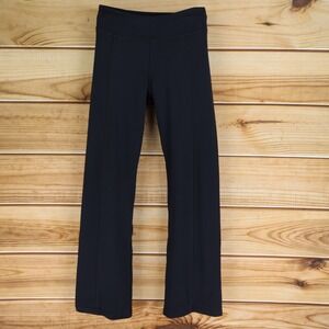 Miraclesuit Performance Yoga Pants Leggings Womens S Black Straight Leg Stretch